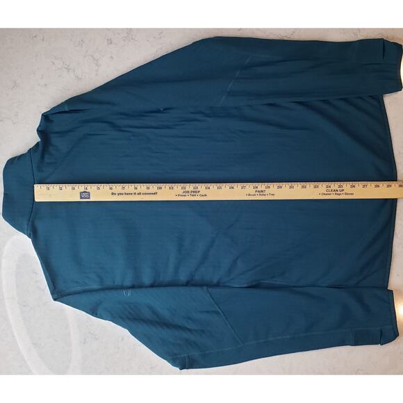 NWT ICEBREAKER RealFleece Descender LS Full Zip Wool Jacket Green Men's Large - Picture 14 of 16